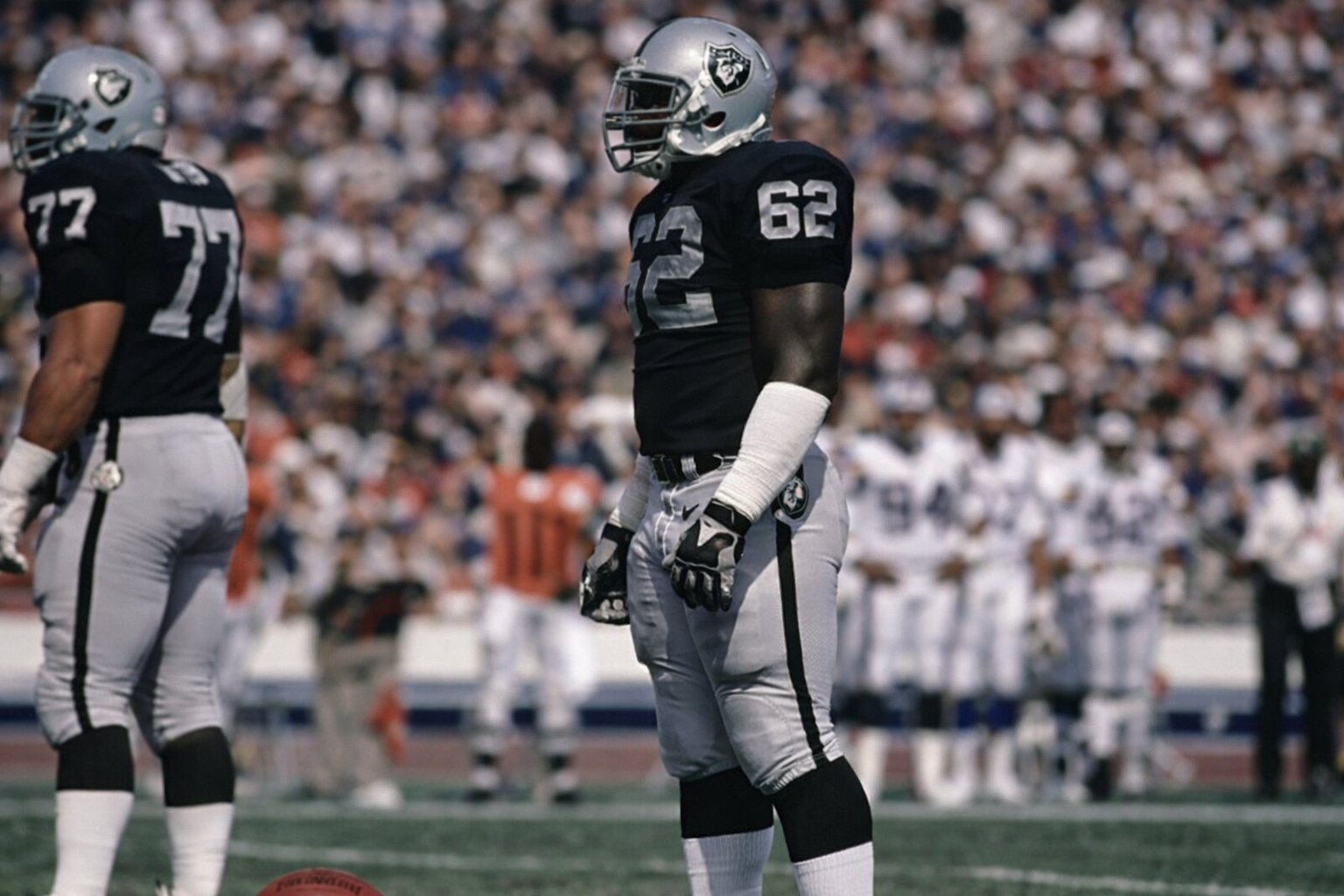 Reggie Kinlaw (Raiders) Super Bowl XV and Super Bowl XVIII